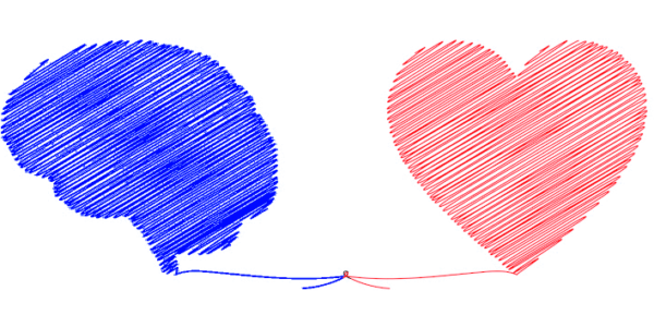 Mózg i serce połączone razem symbolizują połączenie kreatywności z pasją. Właśnie taki cel przyświeca moim kartom pracy, materiałom dla nauczycieli, pedagogów oraz wychowawców.